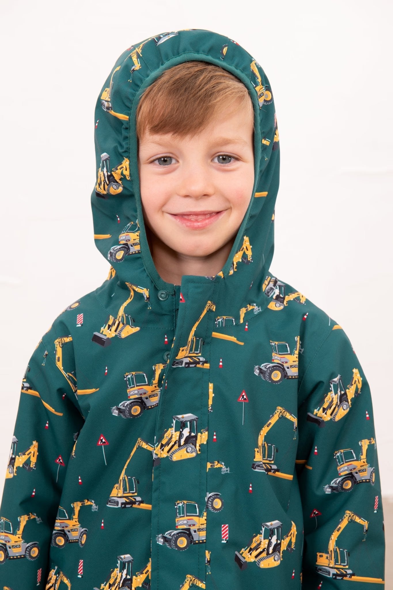 Lighthouse Finlay Coat - JCB Print (GREEN)