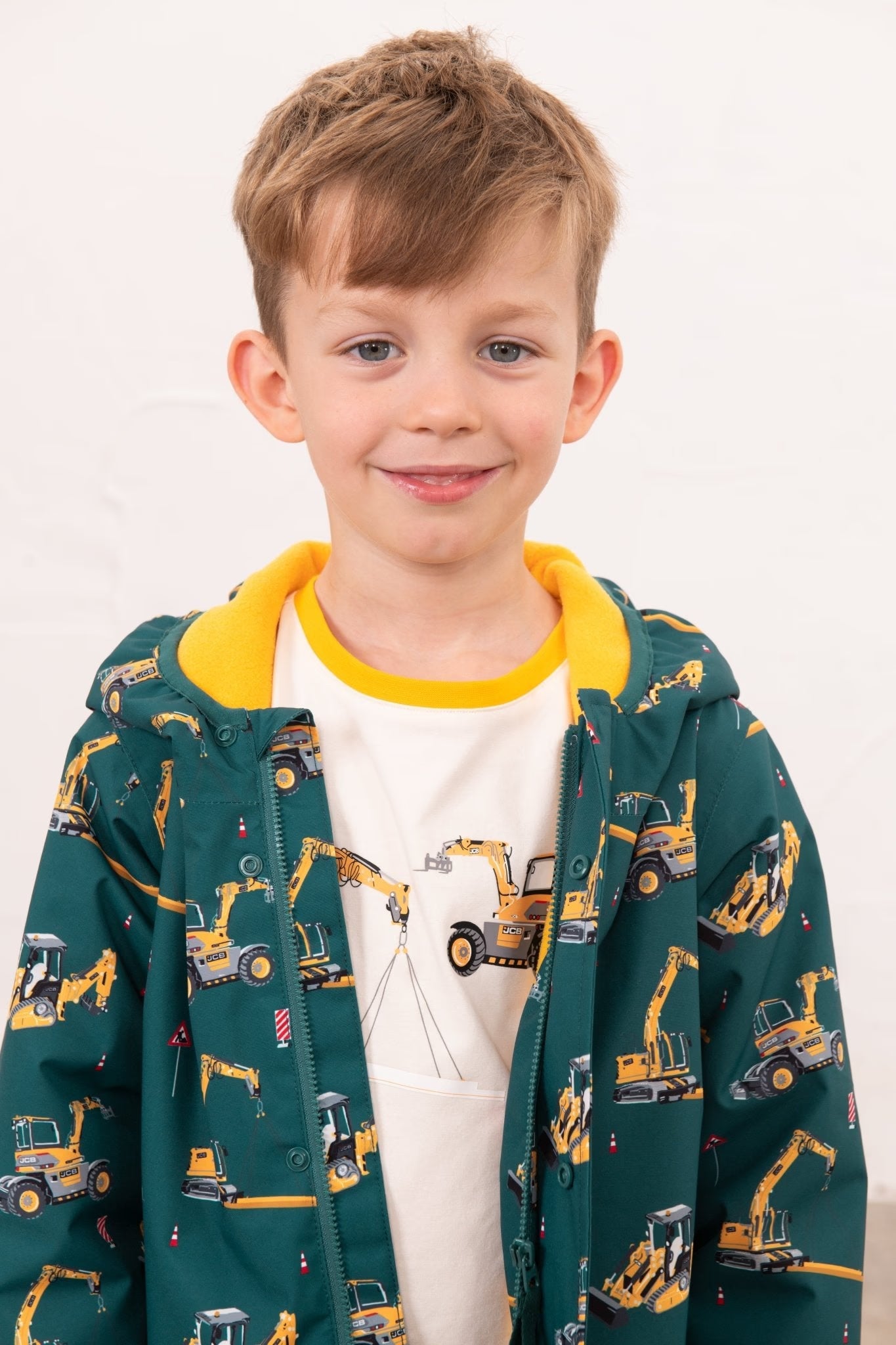 Lighthouse Finlay Coat - JCB Print (GREEN)