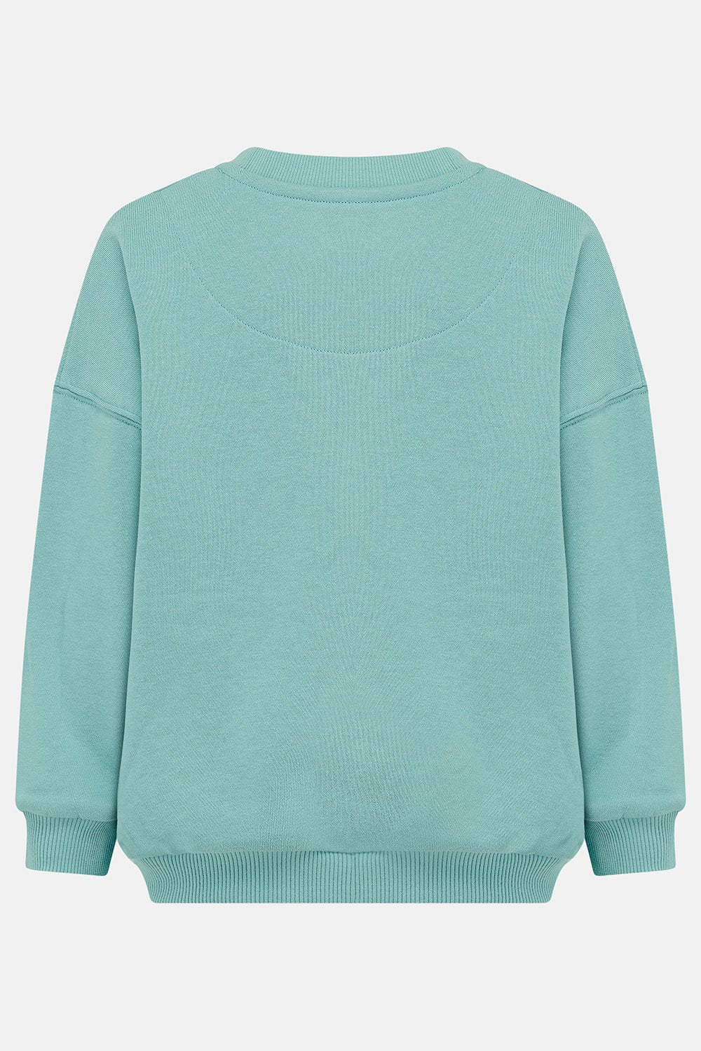 Lighthouse Flora Sweatshirt - Pastel Teal