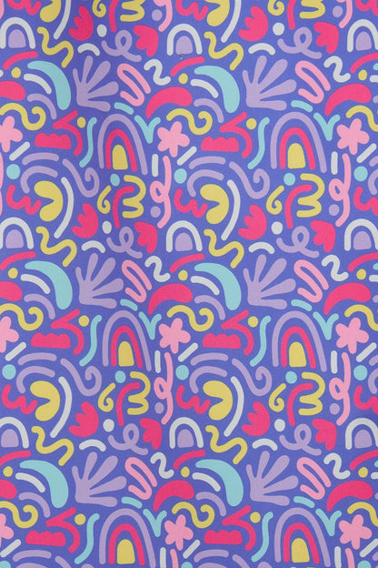 Lighthouse Girls Freya Coat - Abstract Print