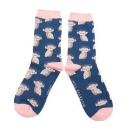 Miss Sparrow Funky Owls Navy