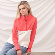 Lighthouse Haven Jersey - Coconut Deep Coral