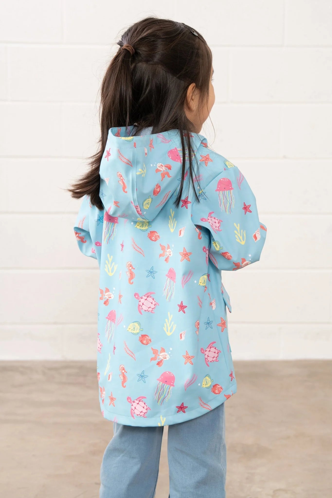 Lighthouse Heidi Waterproof Coat - Under the Sea