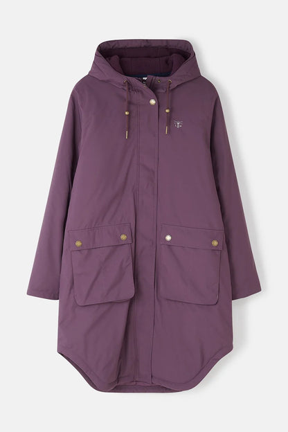 Lighthouse Imogen Coat in Cranberry