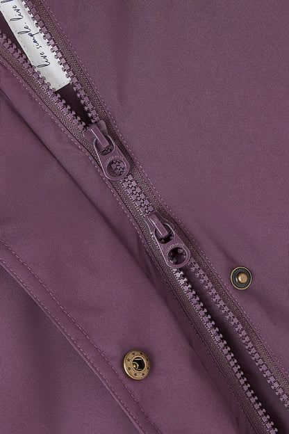 Lighthouse Imogen Coat in Cranberry