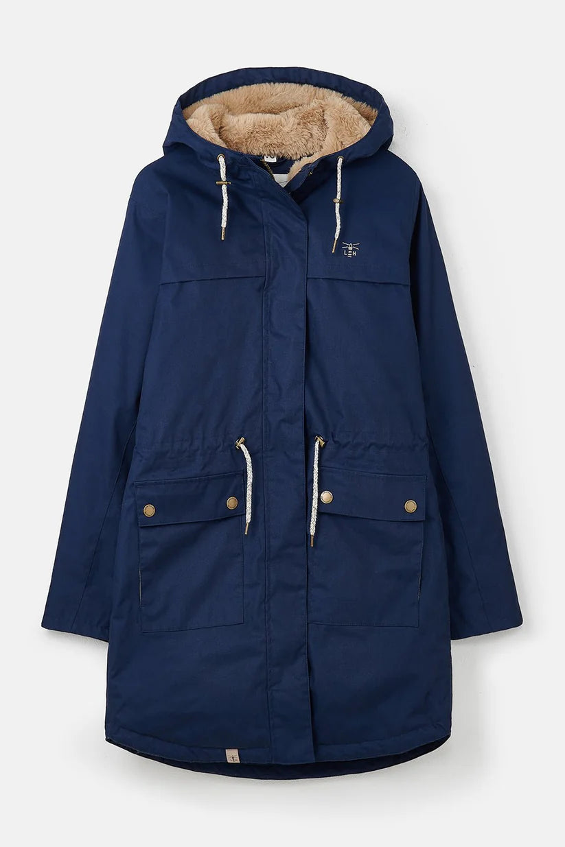 Lighthouse Isobel Coat in Navy