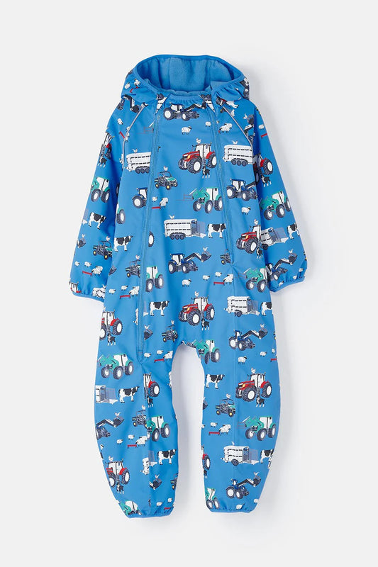 Lighthouse Jamie Puddle Suit - Farm Print