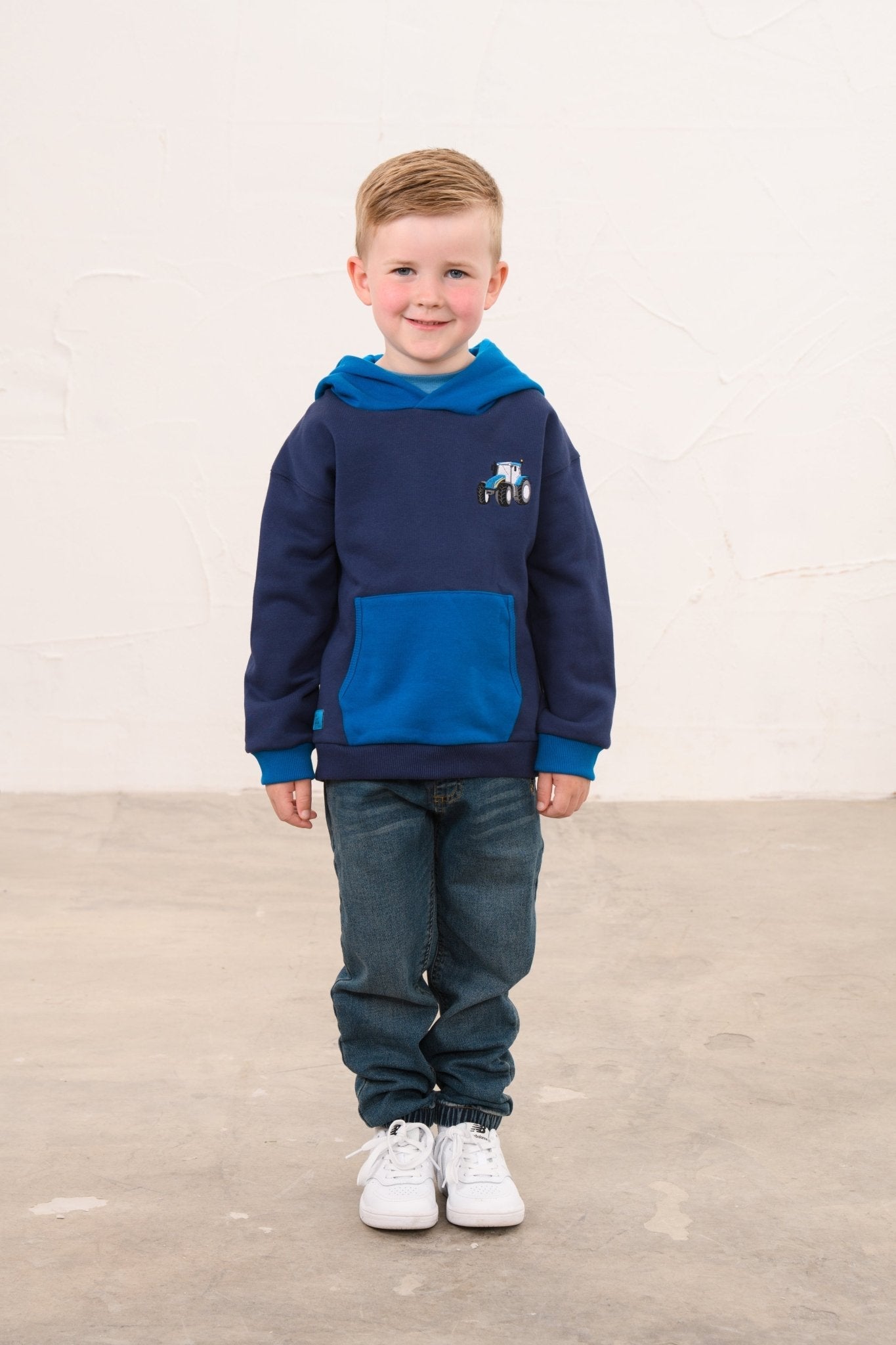 Lighthouse Jasper Hoddie - Blue Tractor