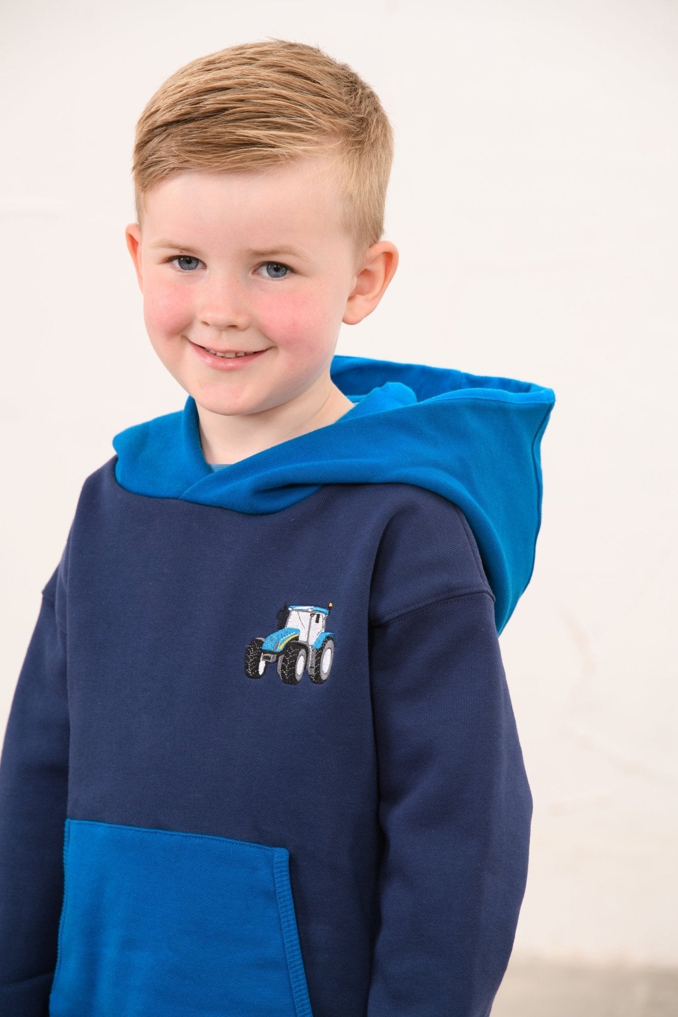 Lighthouse Jasper Hoddie - Blue Tractor