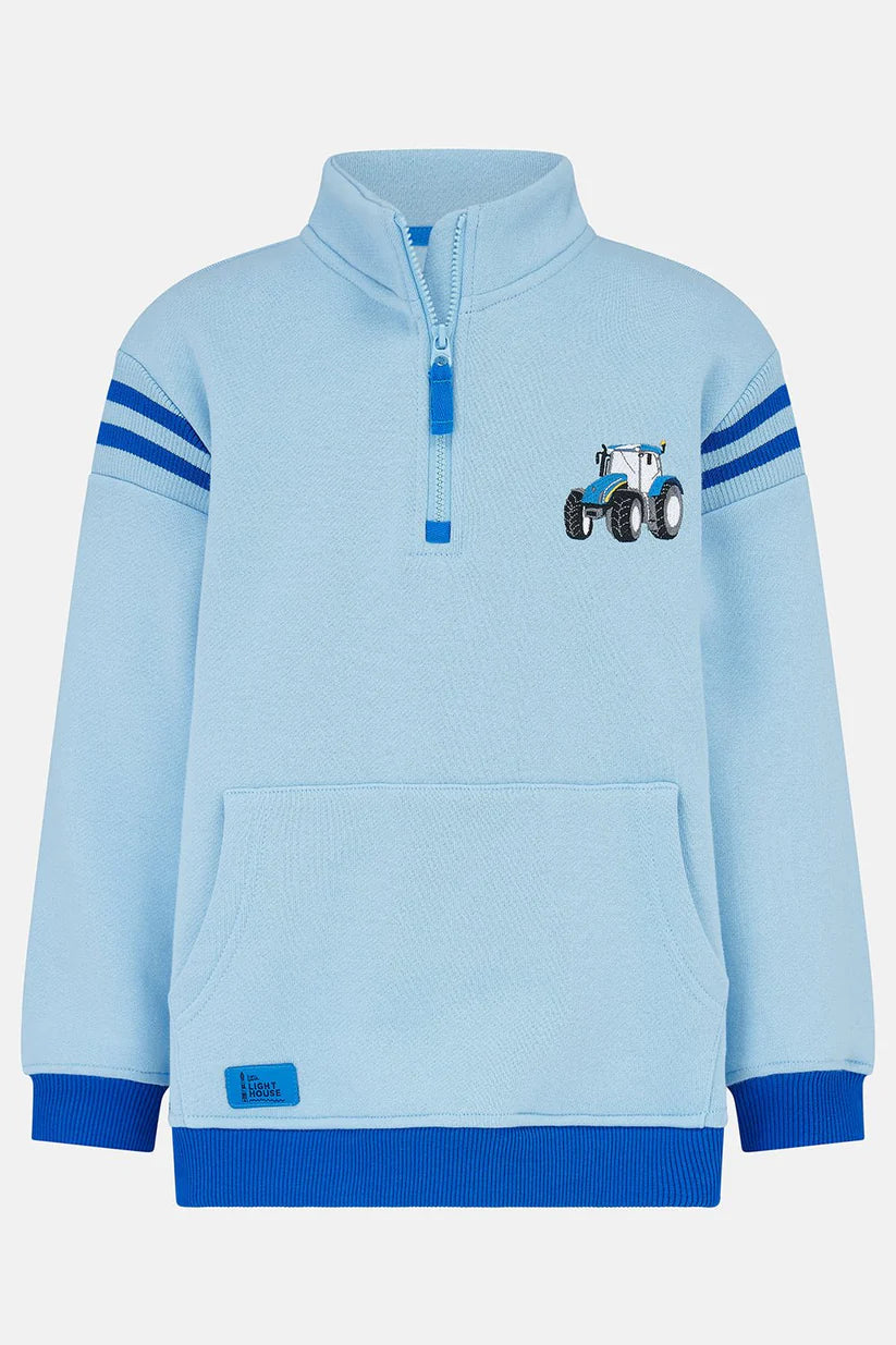 Lighthouse Jonah Sweatshirt - Blue Tractor