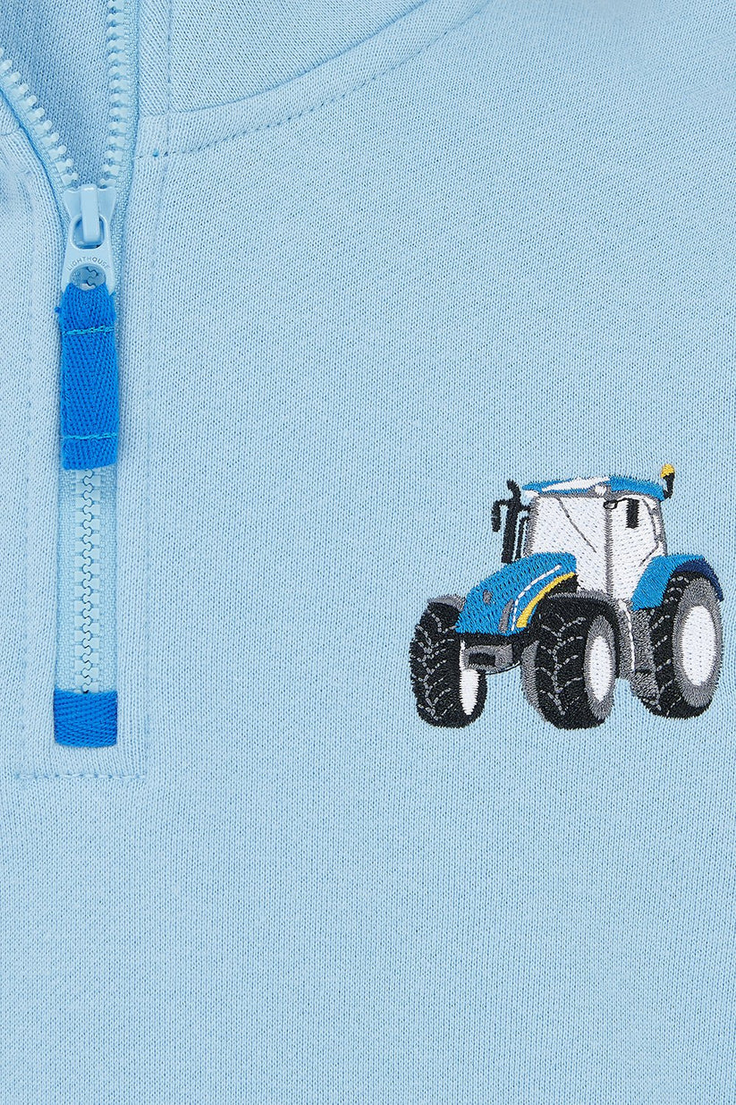 Lighthouse Jonah Sweatshirt - Blue Tractor
