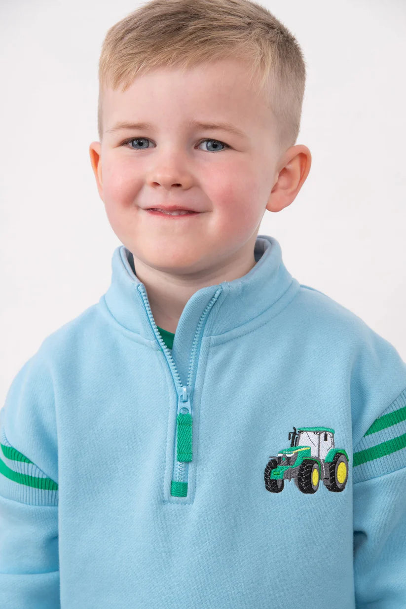 Lighthouse Jonah Sweatshirt - Green Tractor