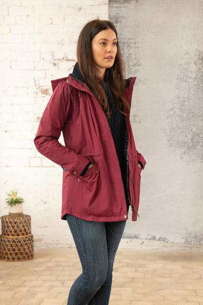 Lighthouse Kendal Waterproof Coat - Berry