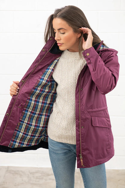 Lighthouse Kendal Waterproof Coat - Plum