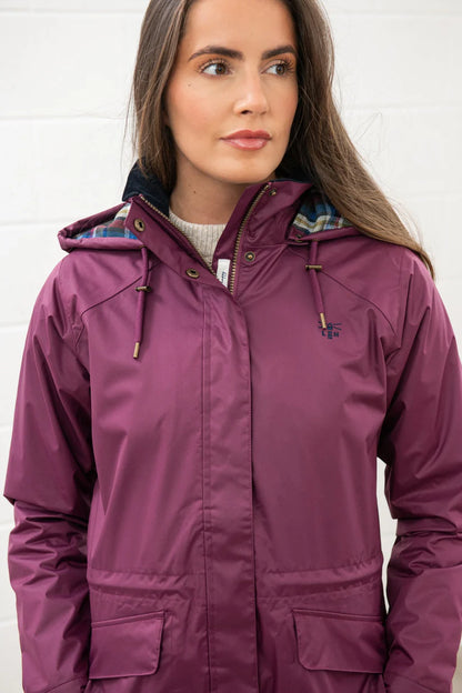 Lighthouse Kendal Waterproof Coat - Plum