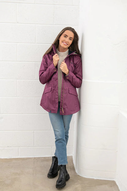 Lighthouse Kendal Waterproof Coat - Plum