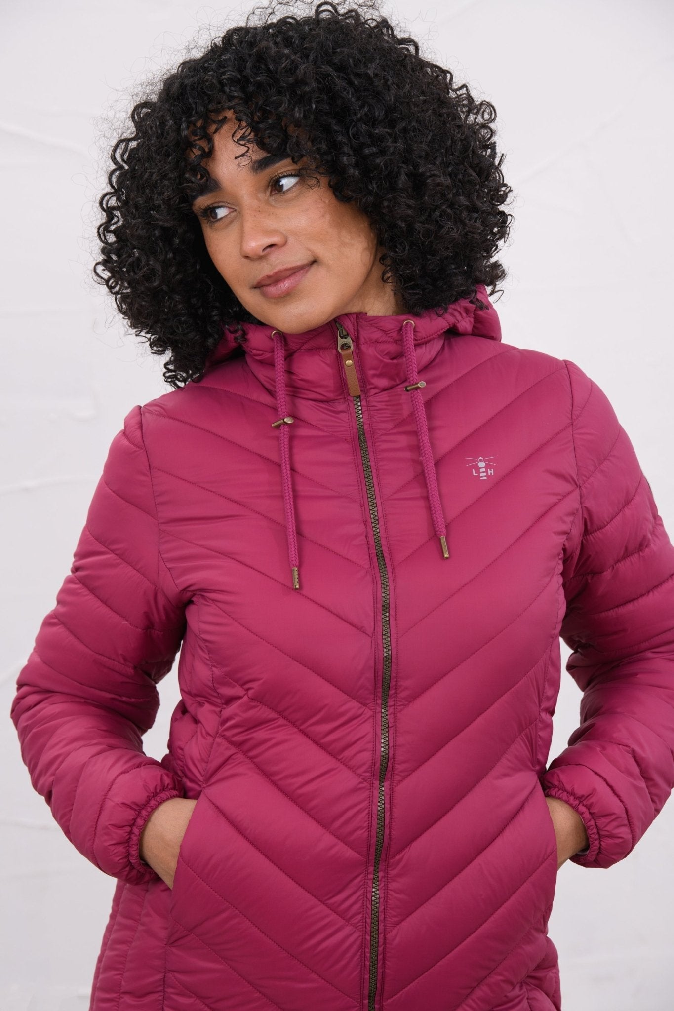 Lighthouse Laurel Coat - Berry