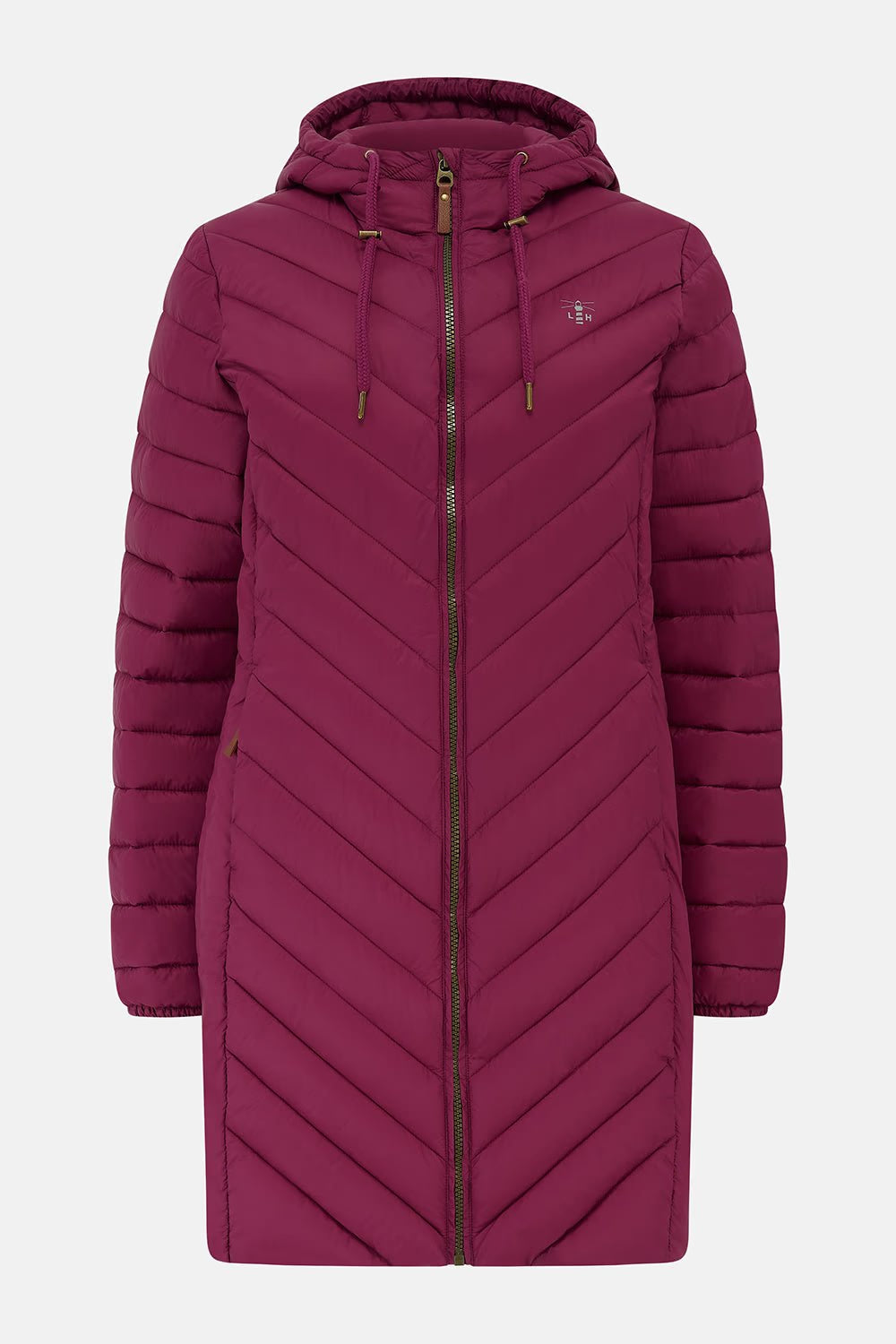Lighthouse Laurel Coat - Berry