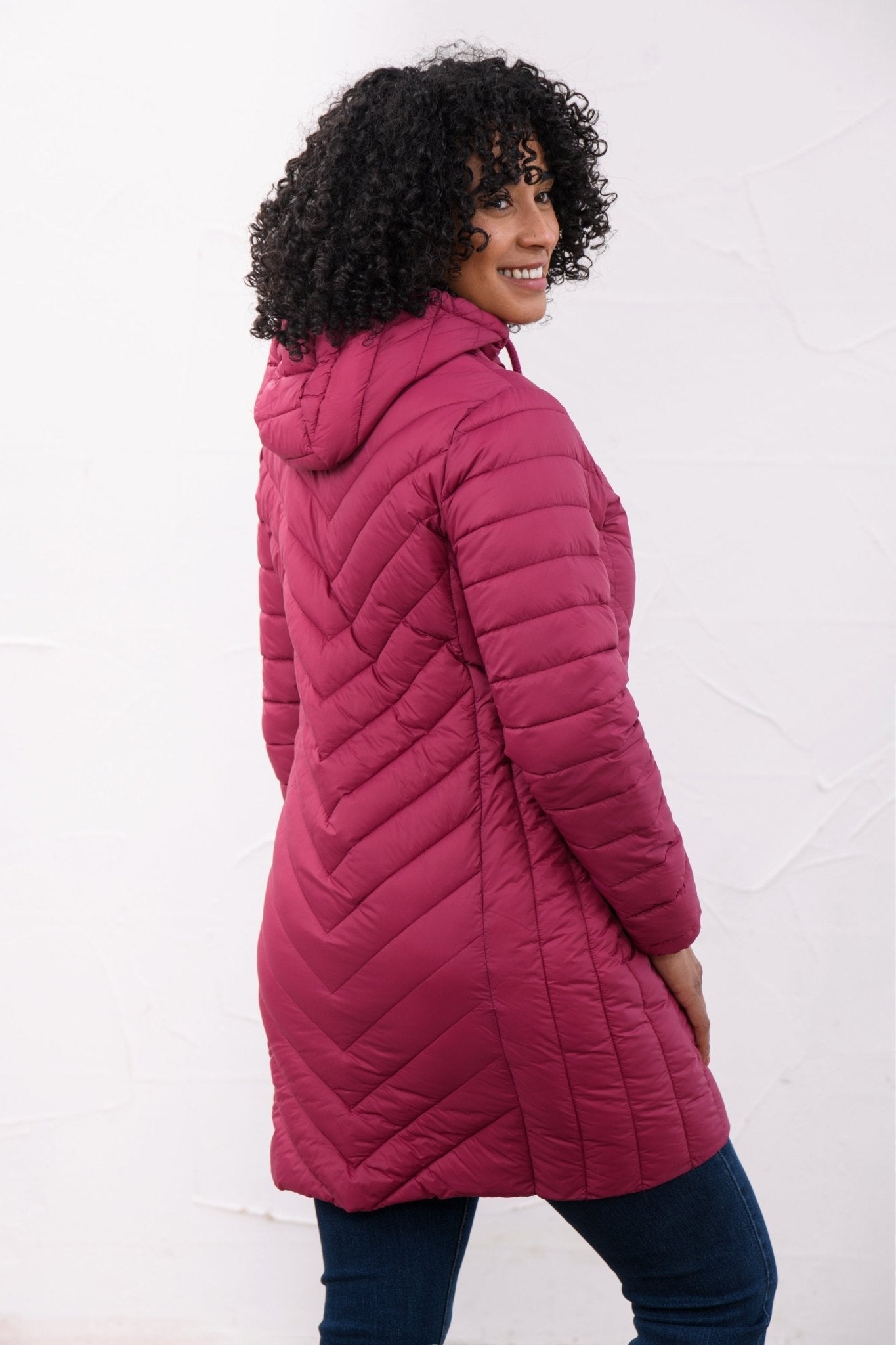 Lighthouse Laurel Coat - Berry