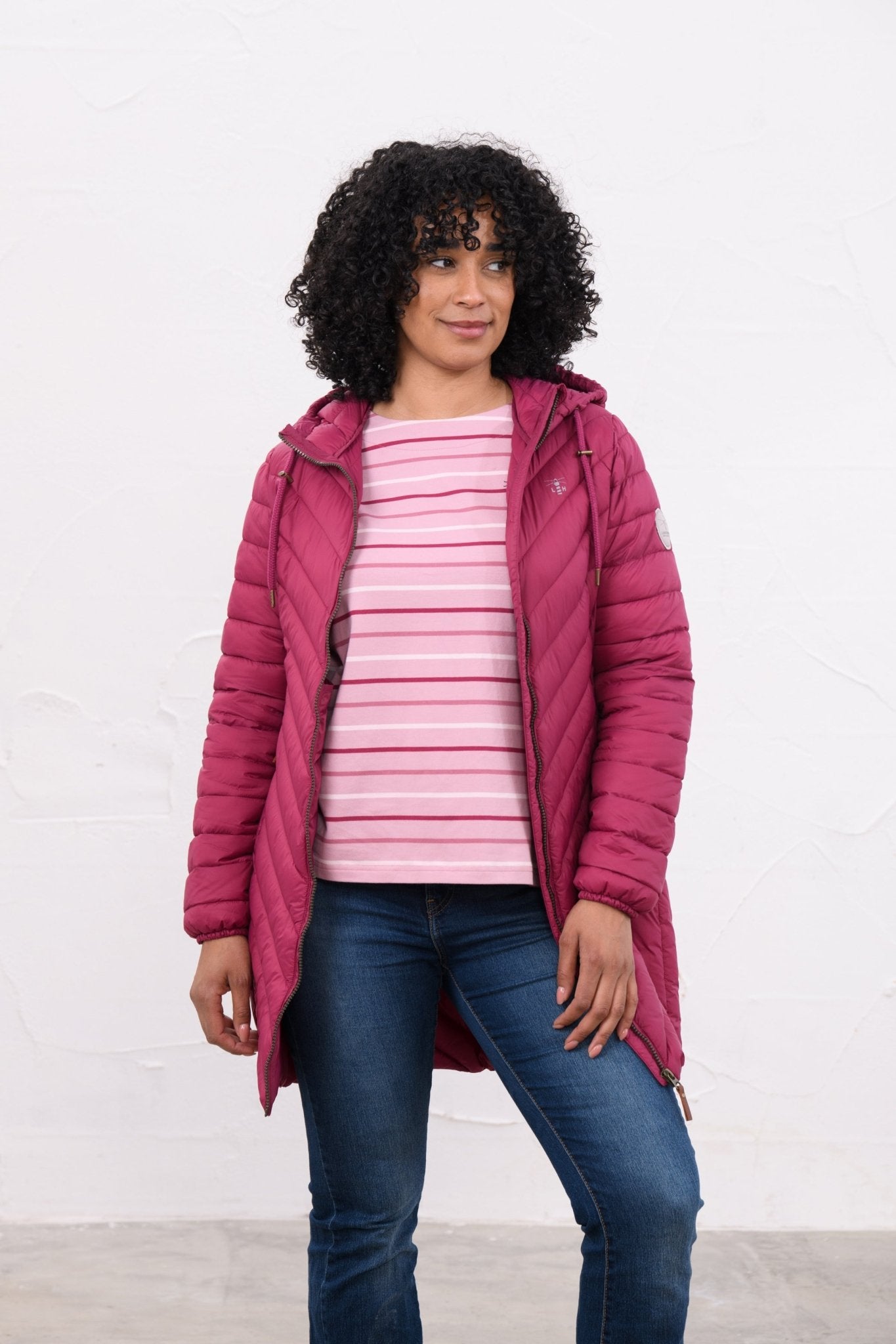 Lighthouse Laurel Coat - Berry