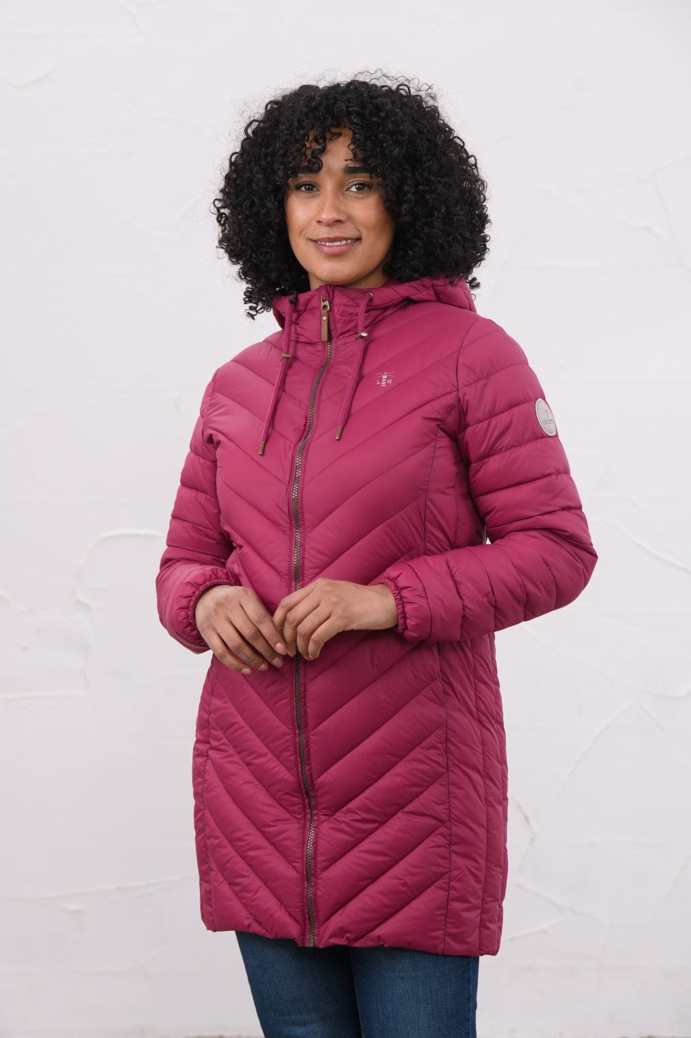 Lighthouse Laurel Coat - Berry