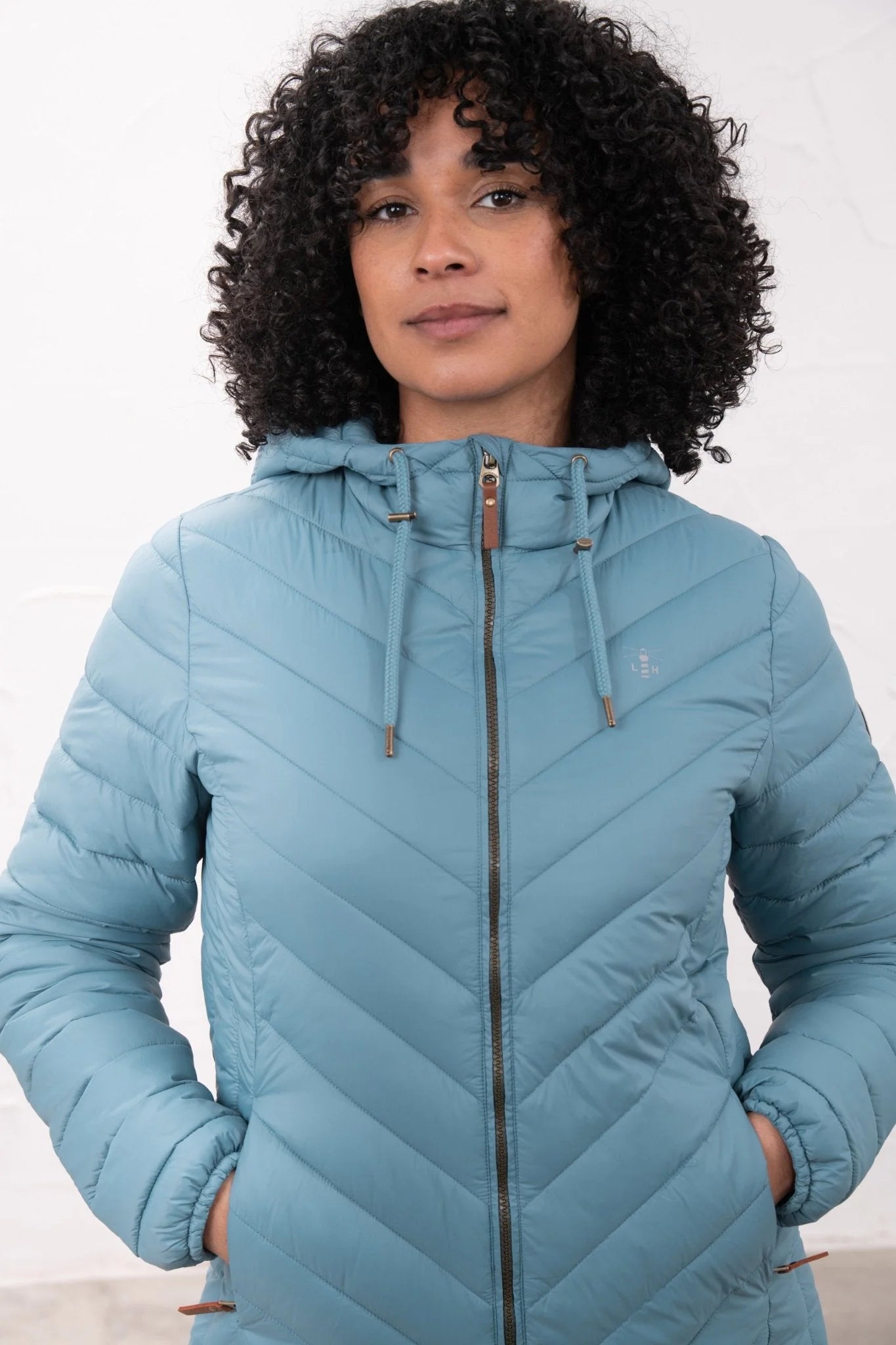 Lighthouse Laurel Coat - Bluestone