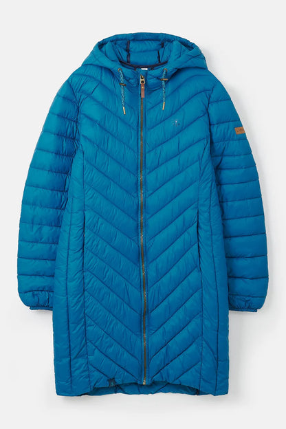 Lighthouse Laurel Coat in Teal