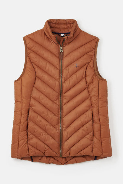 Lighthouse Laurel Gilet in Rust