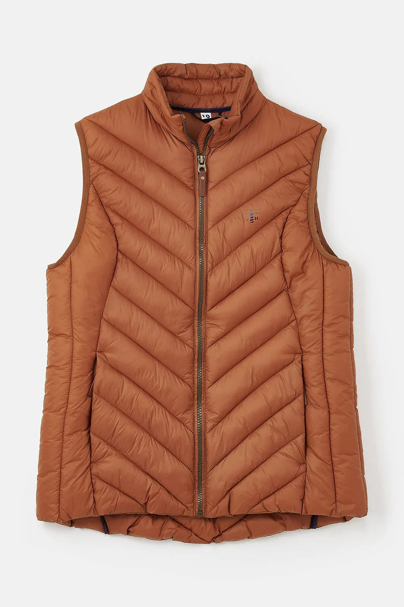 Lighthouse Laurel Gilet in Rust