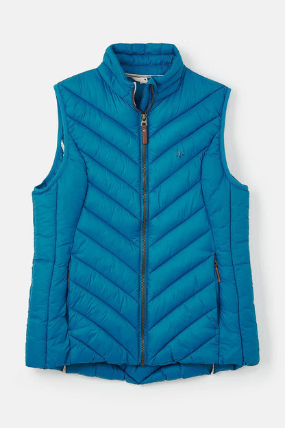 Lighthouse Laurel Gilet in Teal