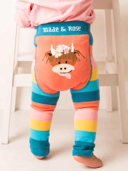 Blade & Rose Bonnie Highland Cow Leggings