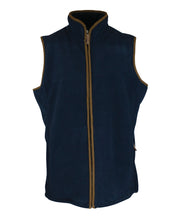 Oxford Blue Ladies Fleece Gilet in Navy