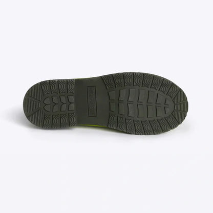 Merry People Bobbi Lime & Olive Ankle Wellington Boot