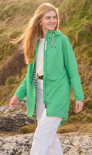Lighthouse Ladies Beachcomber Long Jacket - Seagrass