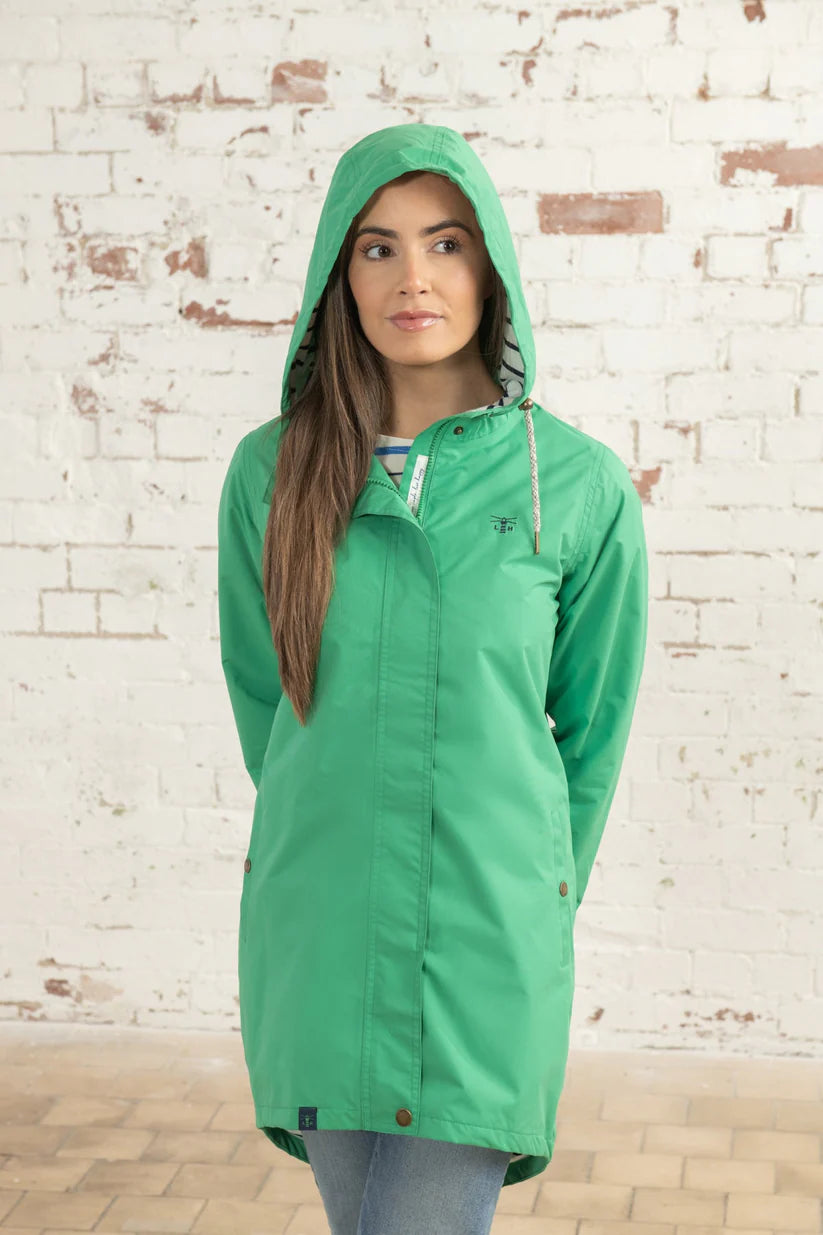 Lighthouse Ladies Beachcomber Long Jacket - Seagrass