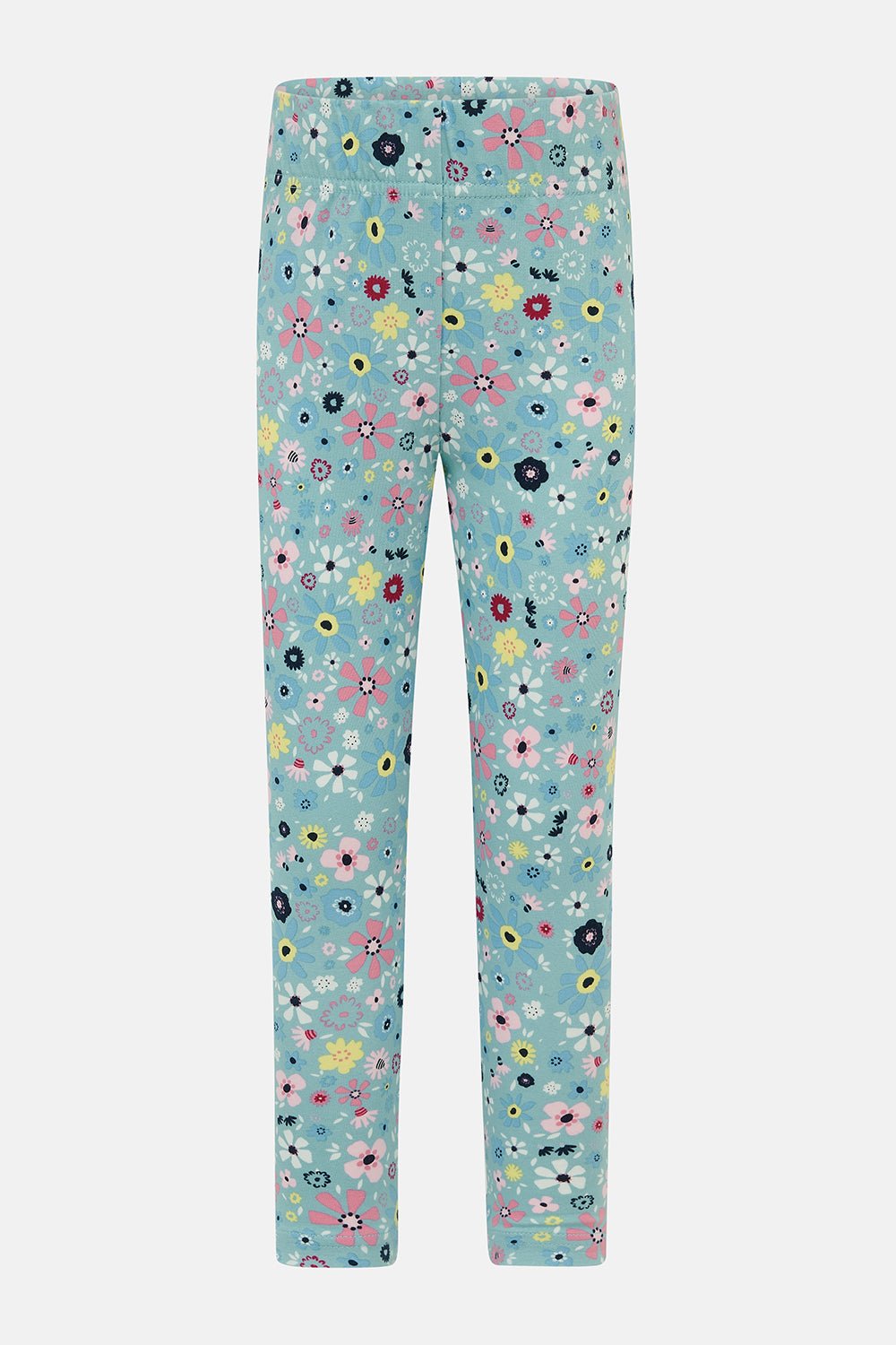 Lighthouse Mollie Leggings - Pastel Teal Floral