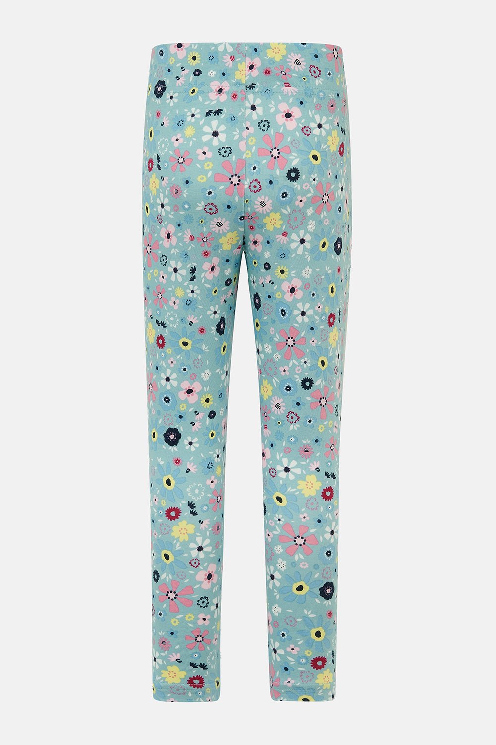 Lighthouse Mollie Leggings - Pastel Teal Floral