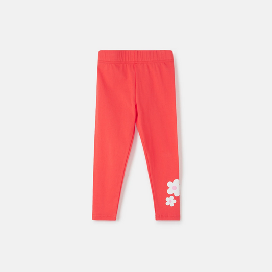 Lighthouse Mollie Leggings - Coral & Flower