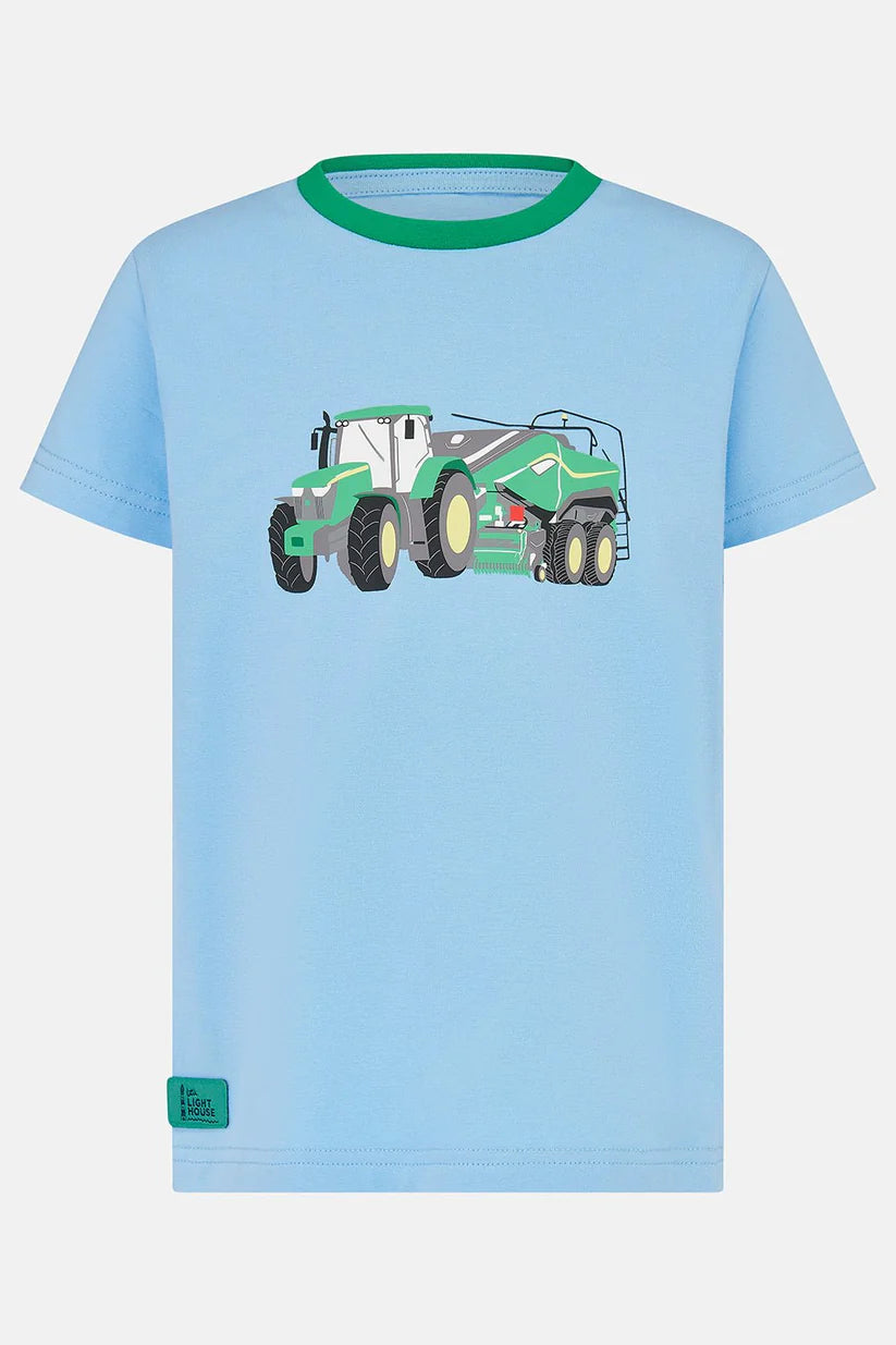 Lighthouse Oliver - Green Tractor & Baler