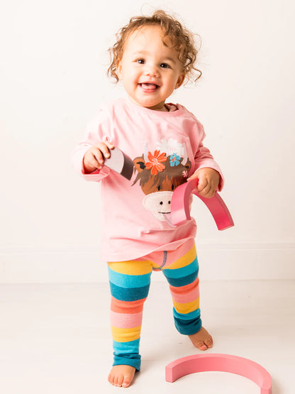 Blade & Rose Bonnie Highland Cow Leggings