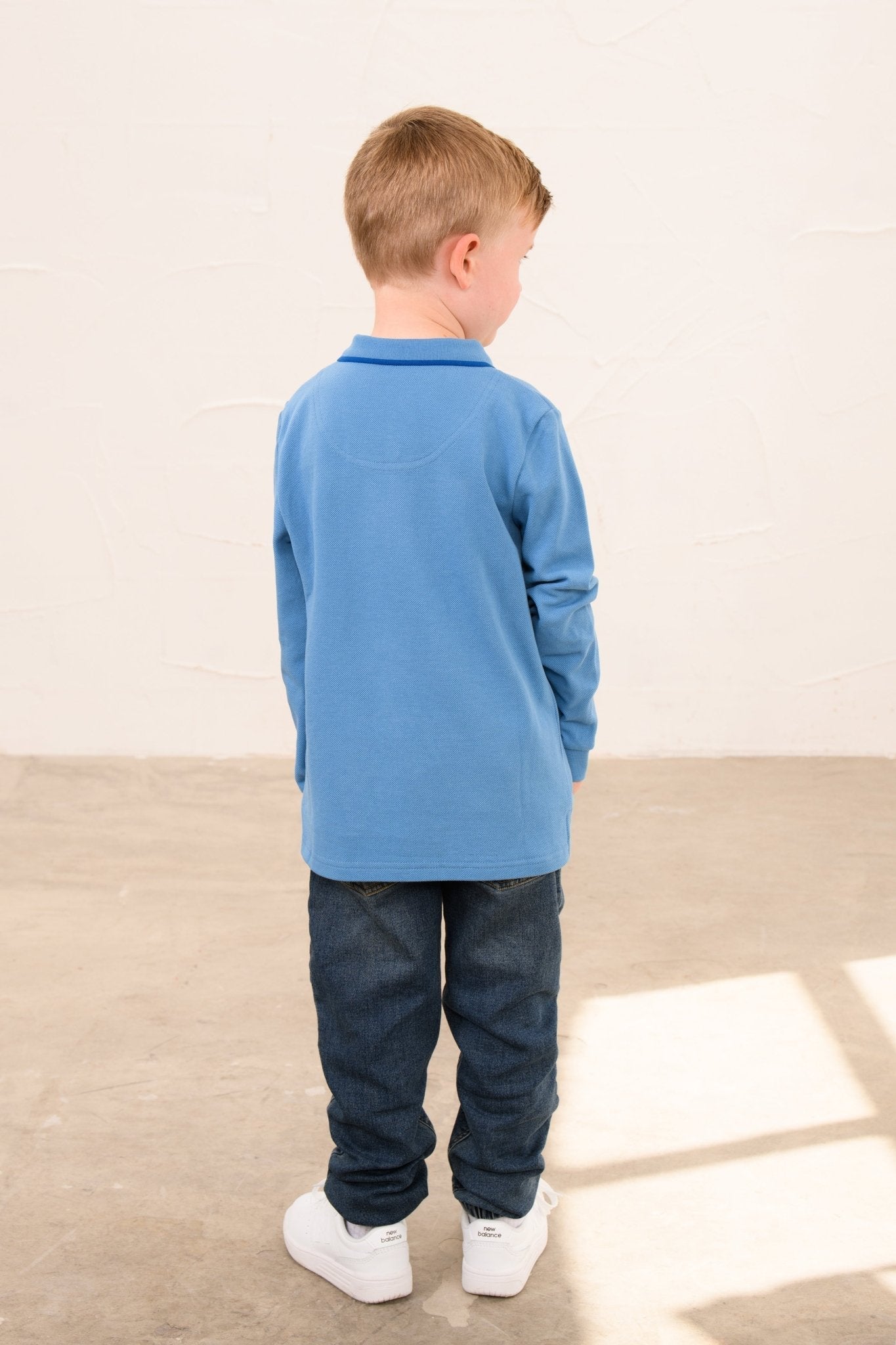 Lighthouse Pier Long Sleeve - Blue Tractor