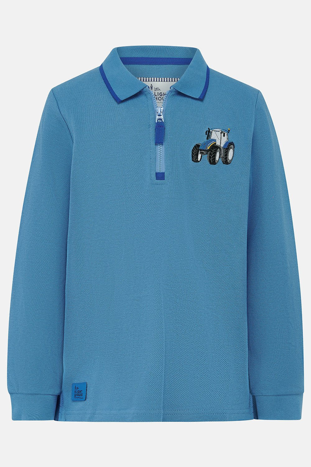 Lighthouse Pier Long Sleeve - Blue Tractor