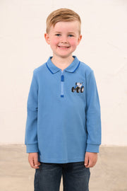 Lighthouse Pier Long Sleeve - Blue Tractor
