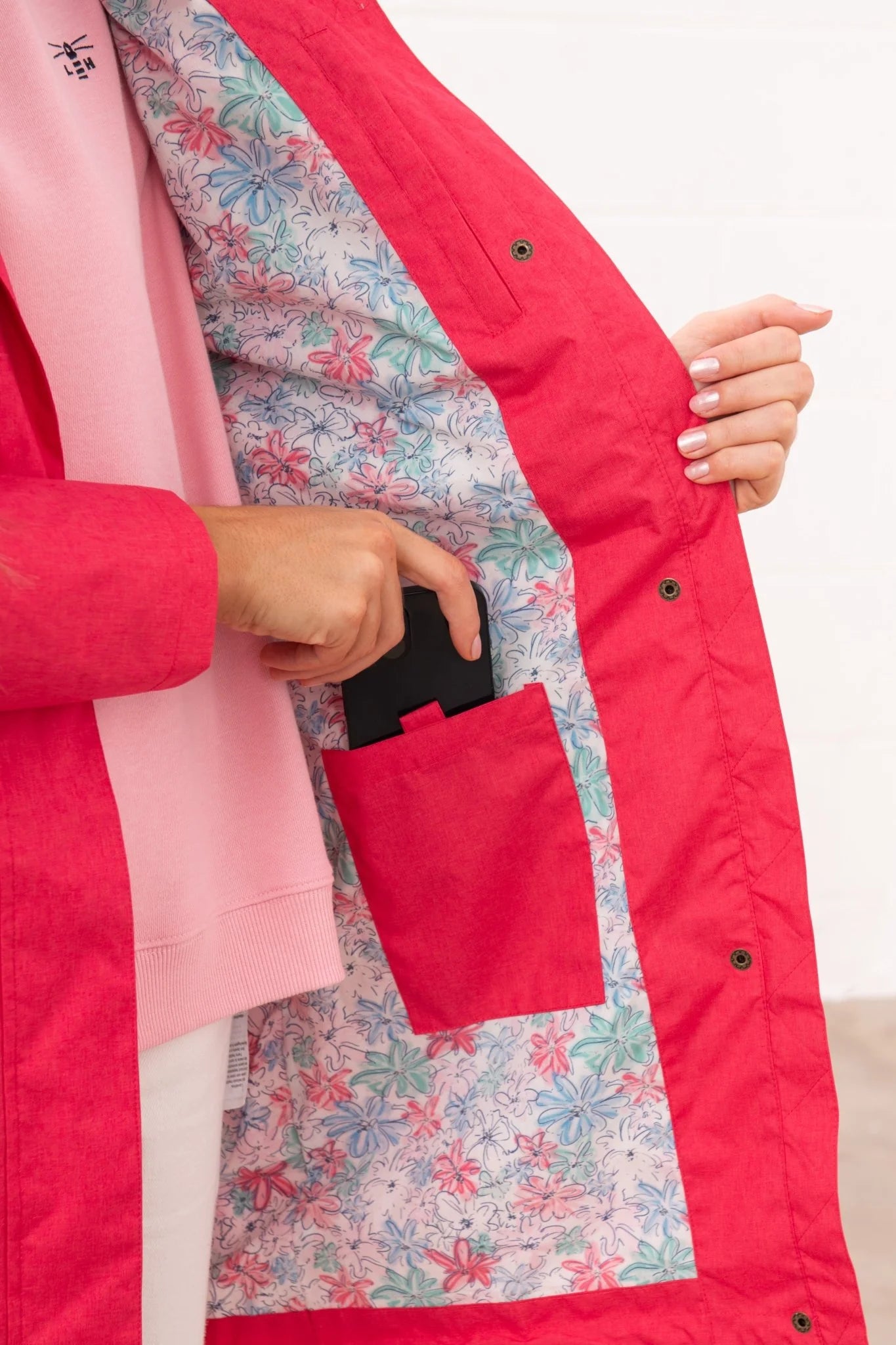 Lighthouse Pippa Coat - Raspberry