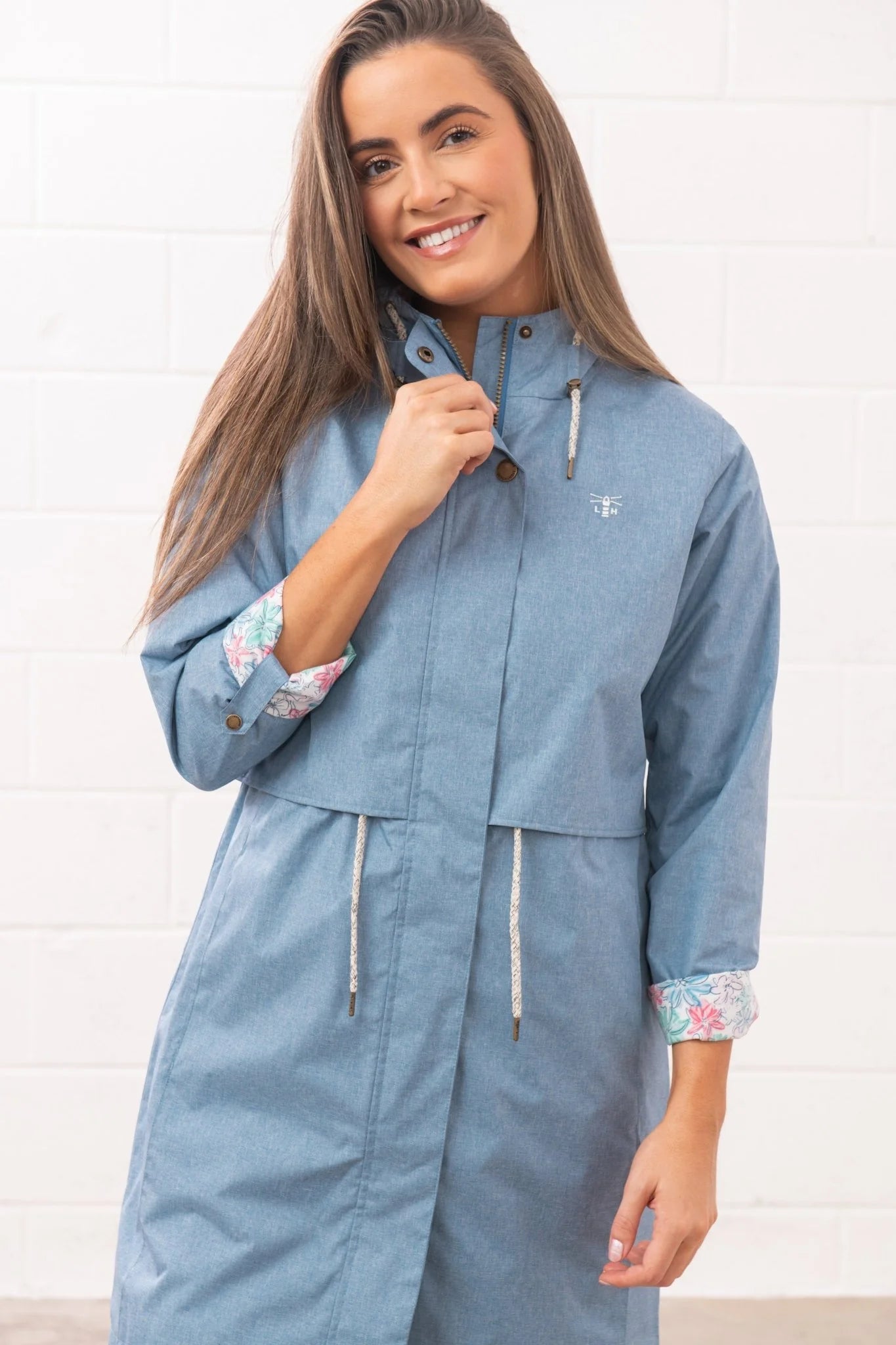 Lighthouse Pippa Coat - Soft Denim