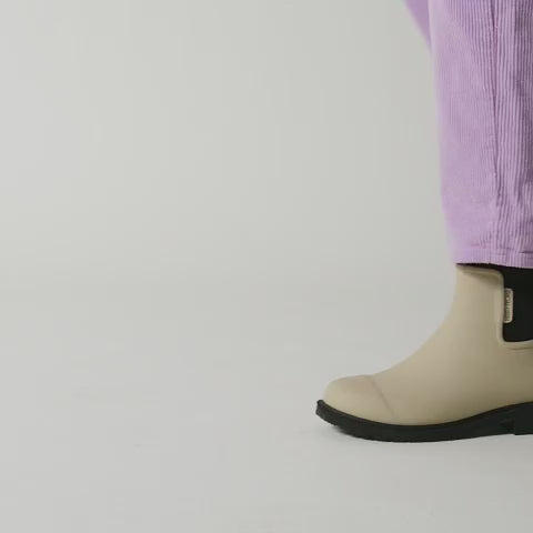 Load video: Merry People Bobbi Sand Ankle Wellington Boot