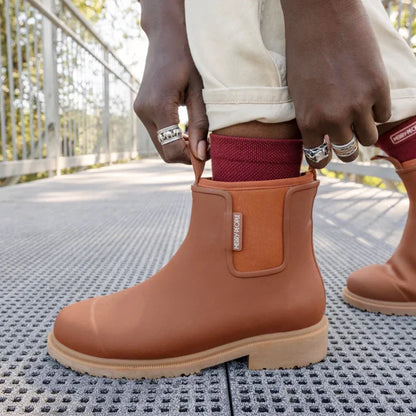 Merry People Bobbi Rust Ankle Wellington Boot