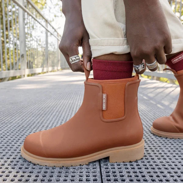 Merry People Bobbi Rust Ankle Wellington Boot