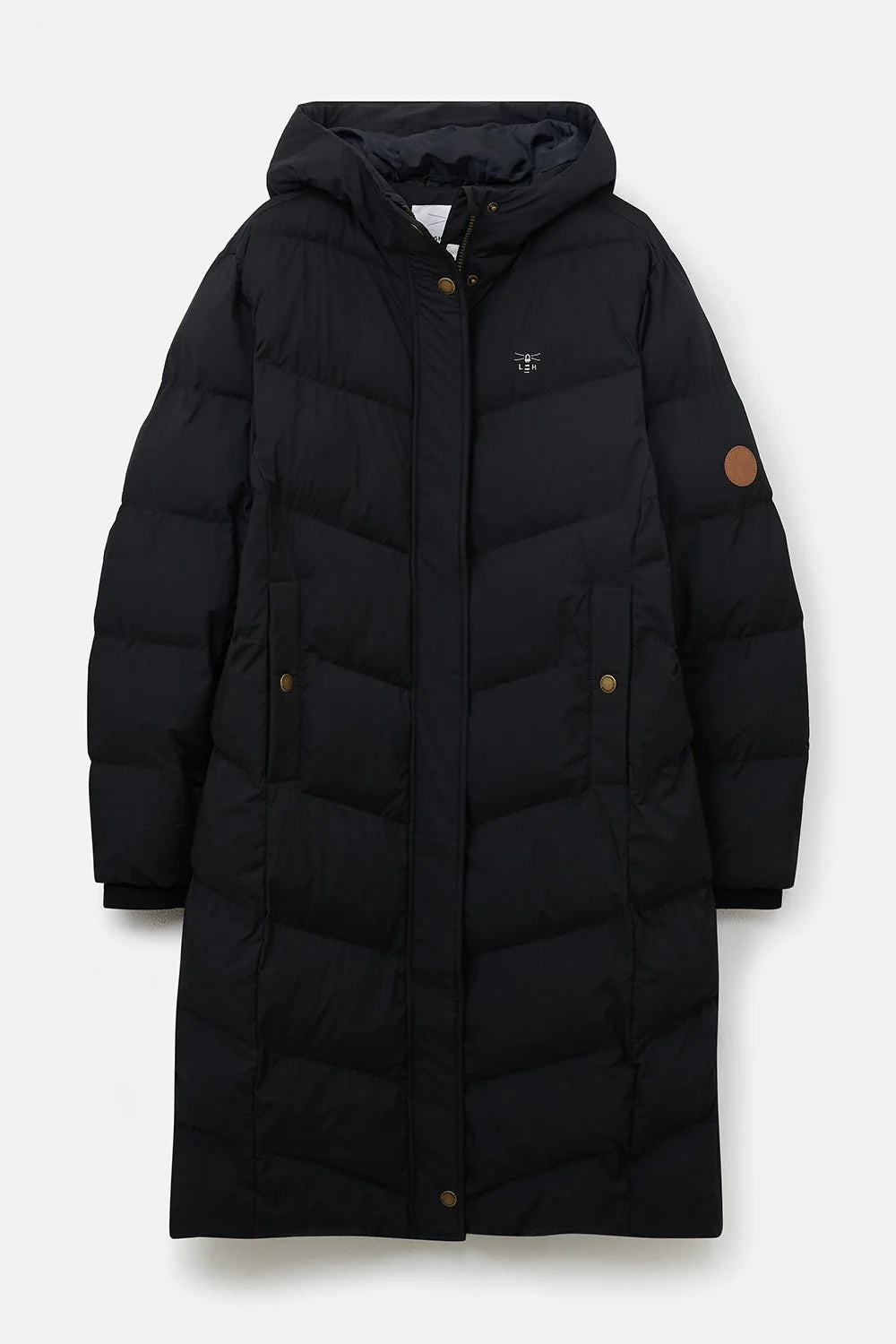 Lighthouse Savannah Long Coat  - Black