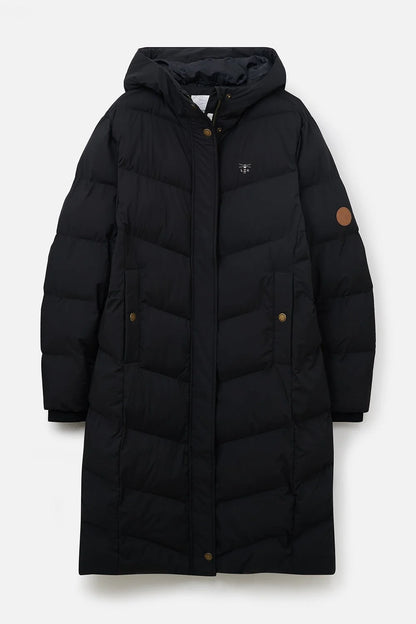 Lighthouse Savannah Long Coat  - Black